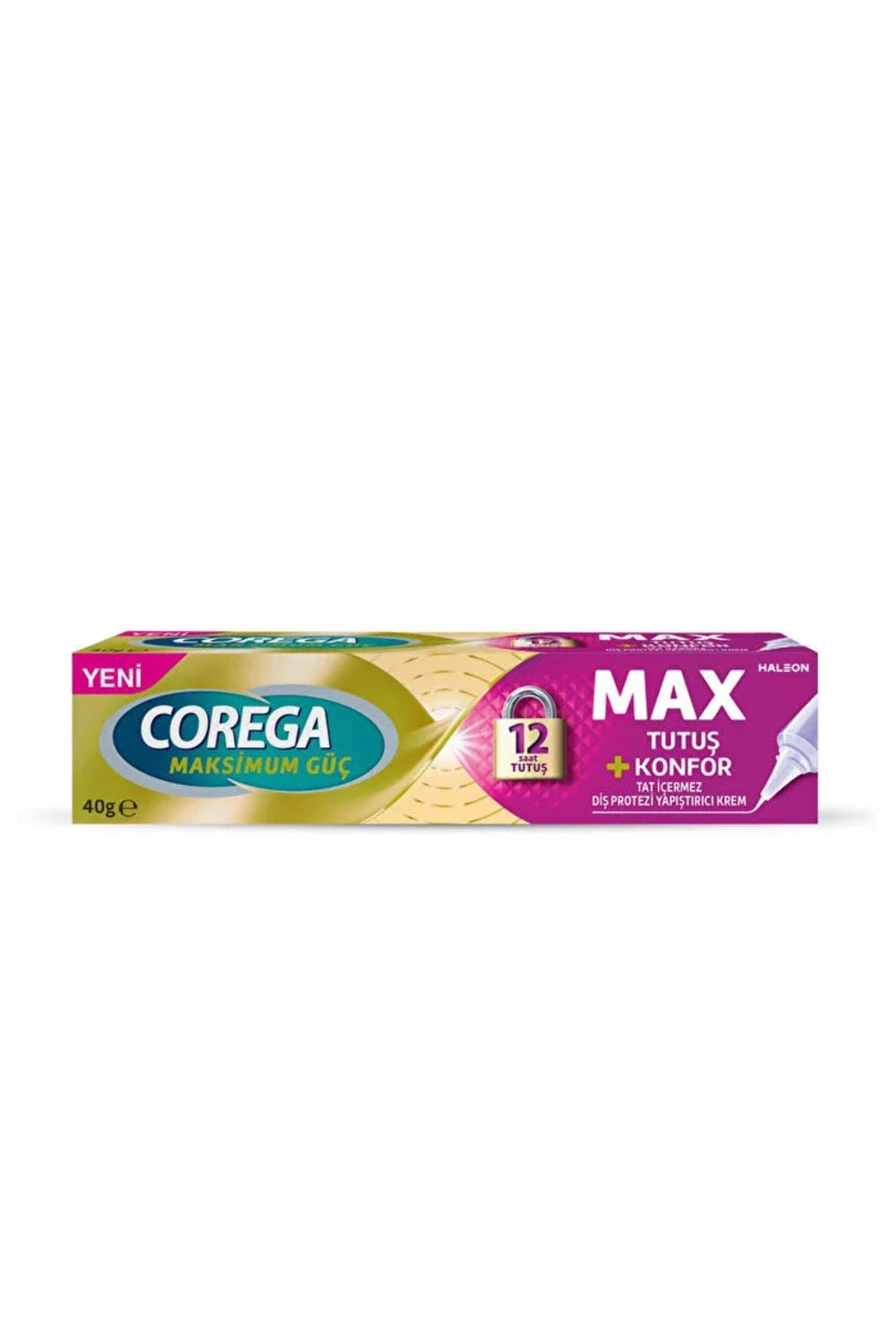 Maksimum Güç Max Tutuş Konfor Diş Protezi Yapıştırıcı Krem 40 gr