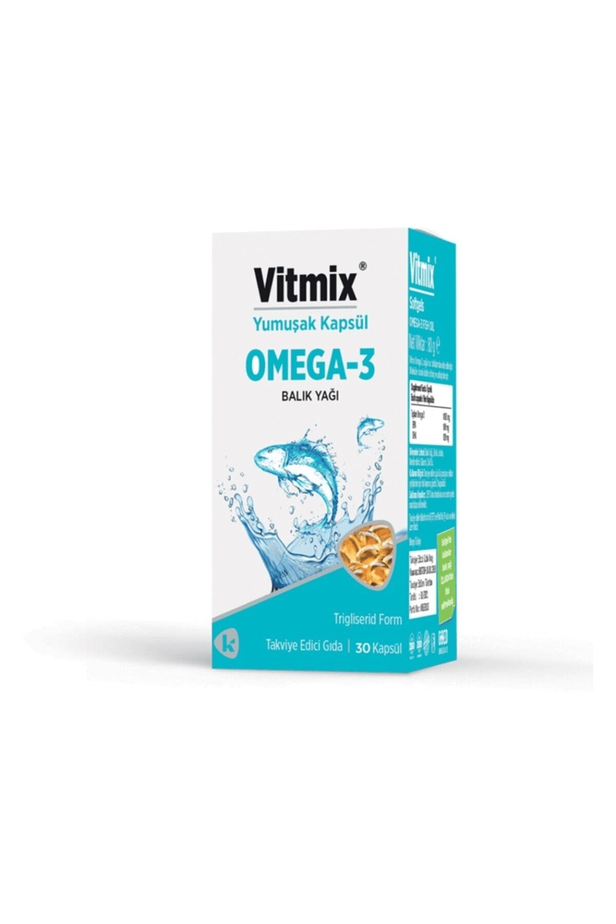 Omega 3 Fish Oil 1000 Mg 30 Softgel