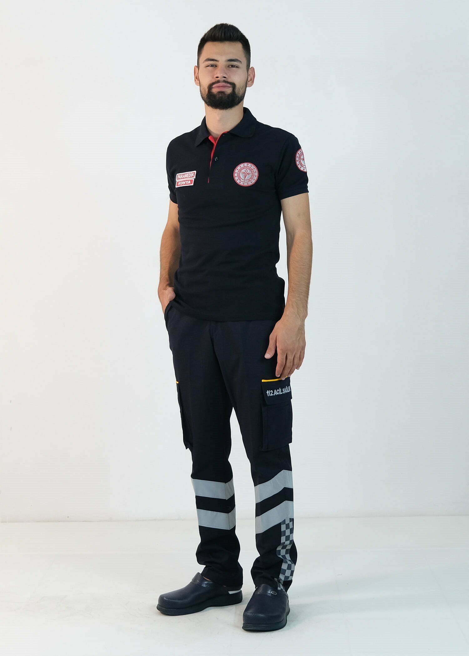 112 Polo Yaka Tişört