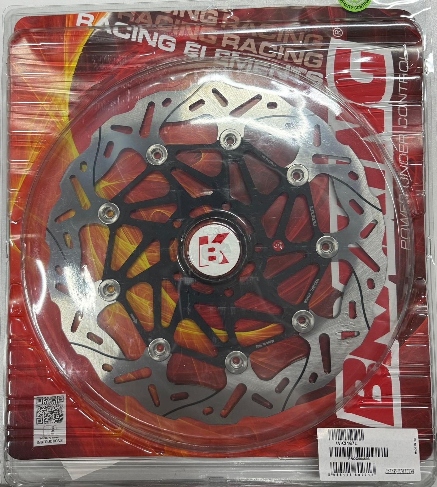 DALGALI PERFORMANS FREN DİSKİ (SOL) / BRAKING / ÖN SOL / KTM / DUKE / 790cc