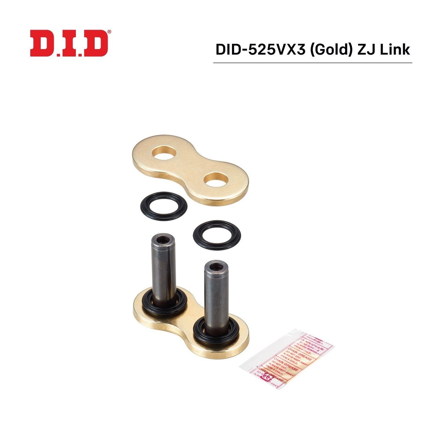 DID-525VX3 (GOLD) Z J BİRLEŞTİRİCİ BAKLA / DID / ŞİŞİRMELİ BİRLEŞTİRİCİ BAKLA / APRILIA / CAPONORD / 1200cc