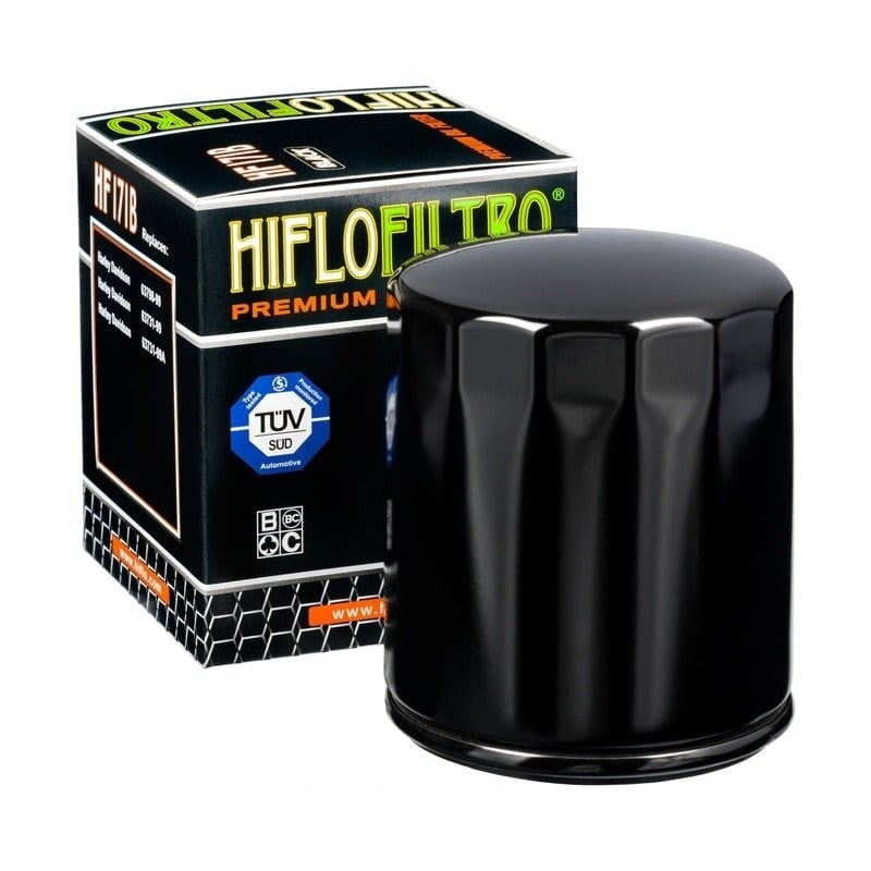 HIFLO YAĞ FİLTRESİ / HIFLO / SİYAH / HARLEY D. / BLACKLINE (FXS) / 1584cc