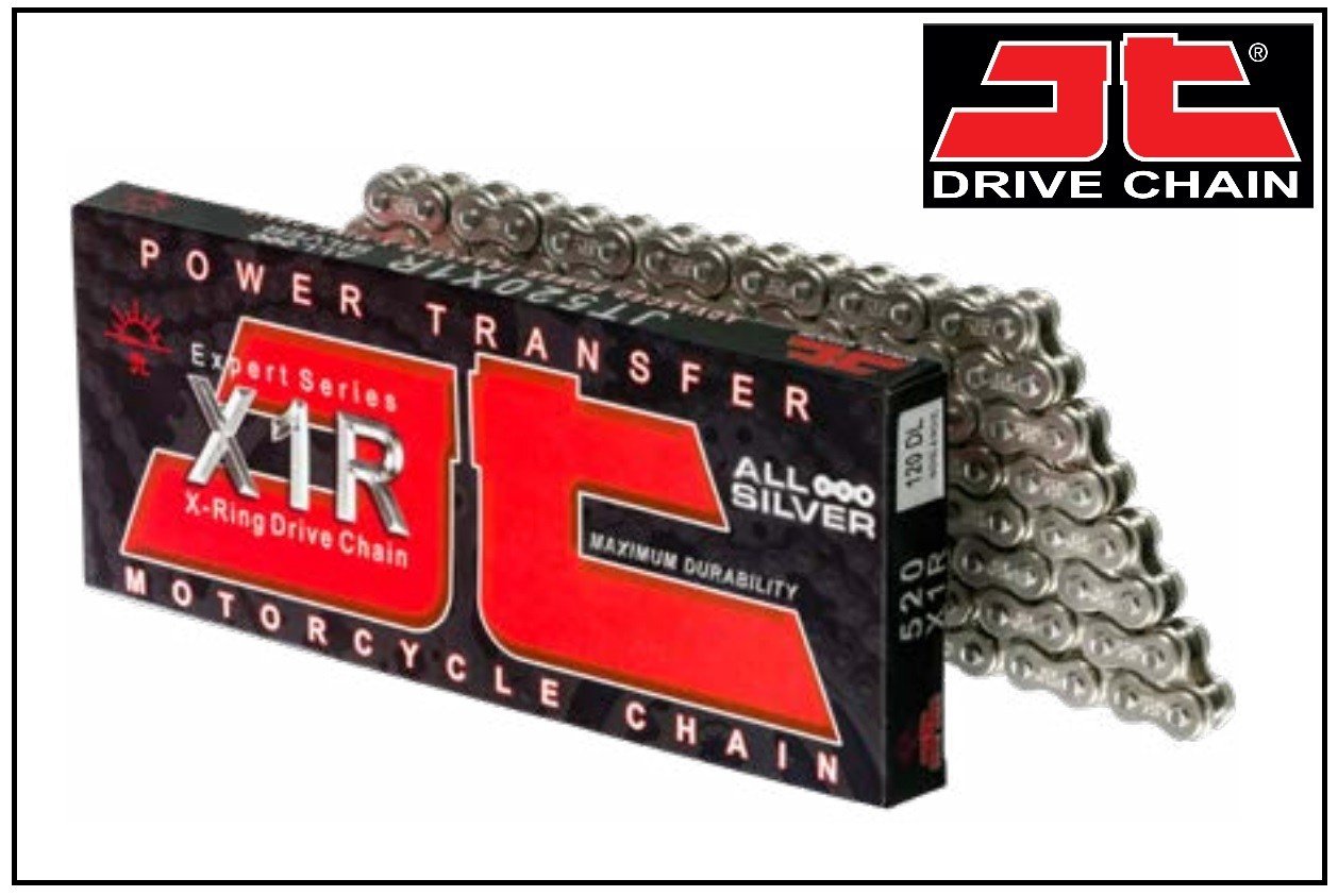 JT 525 ÇELİK X-RİNG ZİNCİR-98 BAKLA / DUCATI / EVO / 848cc / JT X-RING ÇELİK ZİNCİR  / 2011-2012-2013