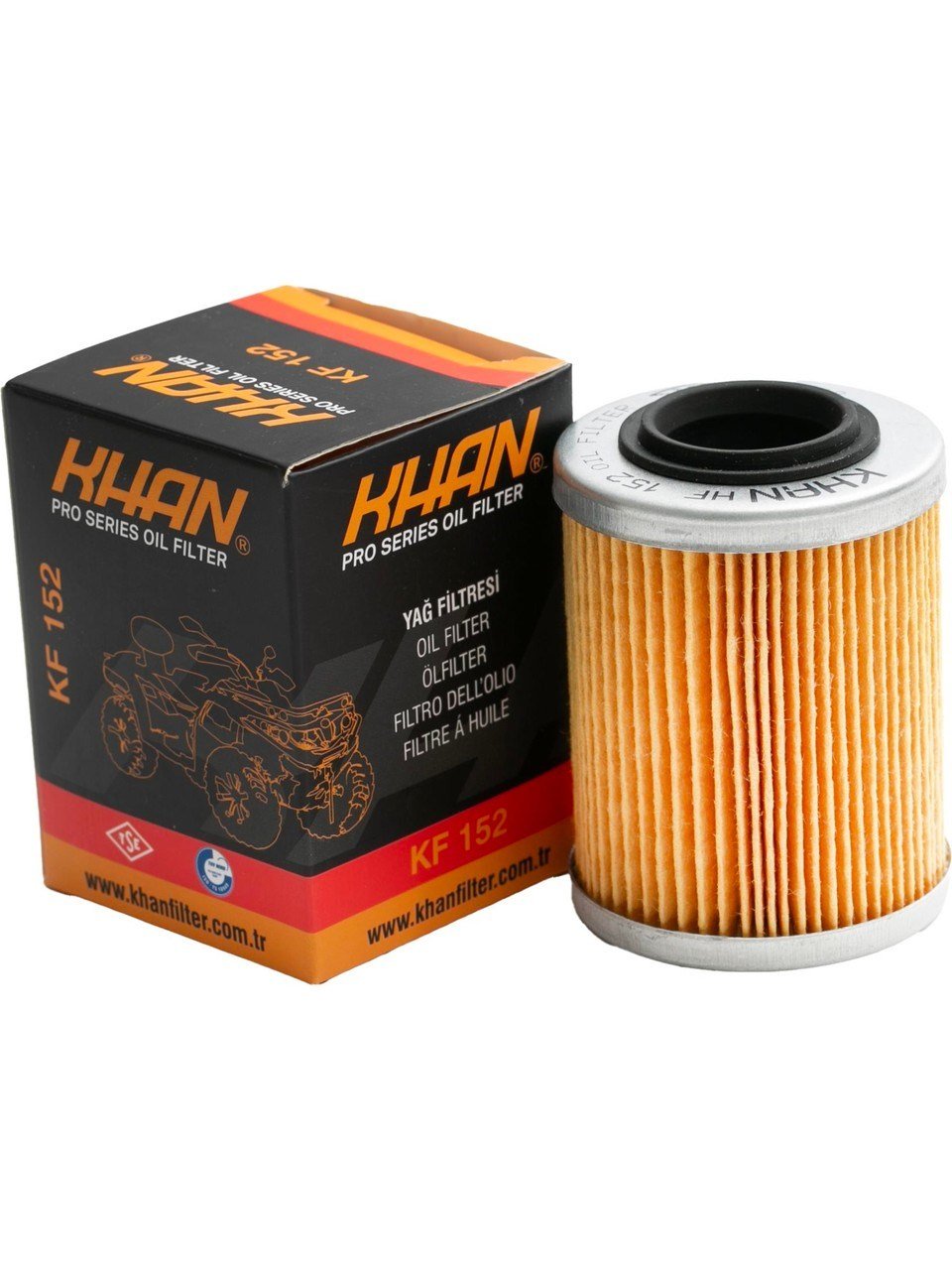 KHAN YAĞ FİLTRESİ / KHAN / APRILIA / ETV CAPONORD / 1000cc