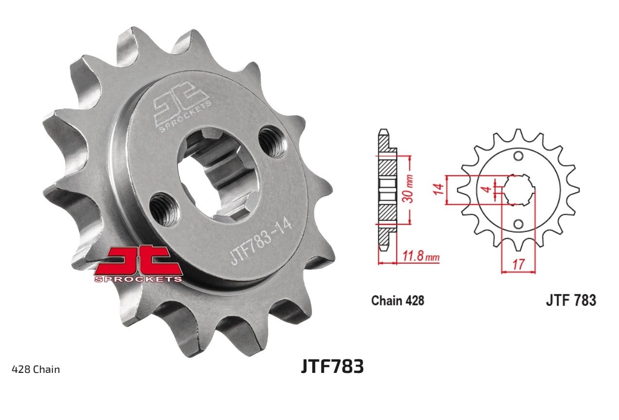 ÖN DİŞLİ / JT / (DİŞLİ SAYISI : ORİJİNAL) / BENELLI / BN / 125cc