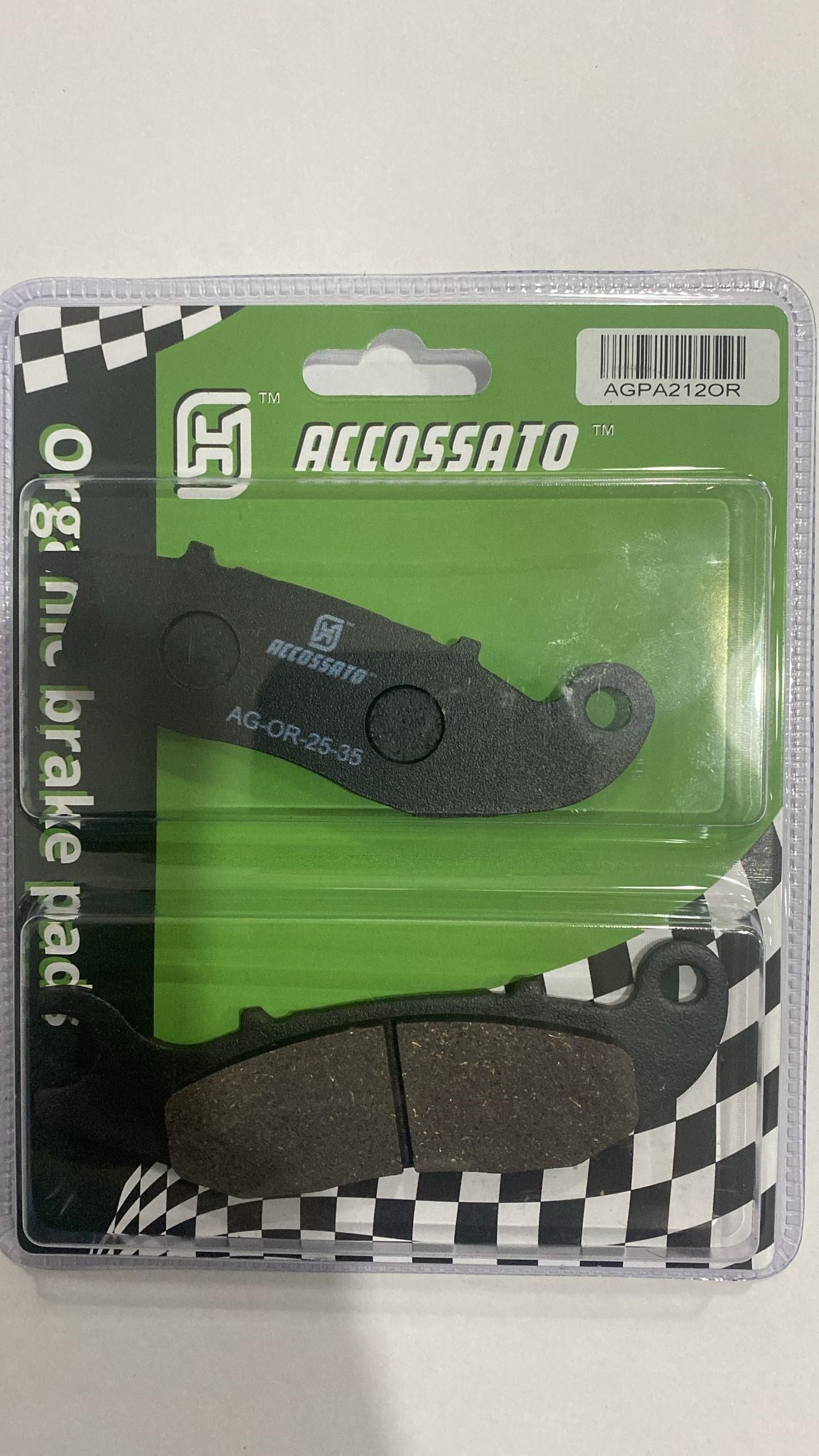 ORGANİK FREN BALATASI / ACCOSSATO / APRILIA / SR GT / 200cc
