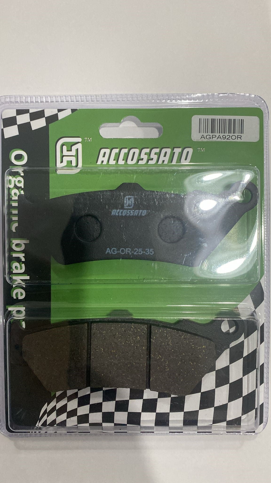 ORGANİK FREN BALATASI / ACCOSSATO / APRILIA / PEGASO / 650cc
