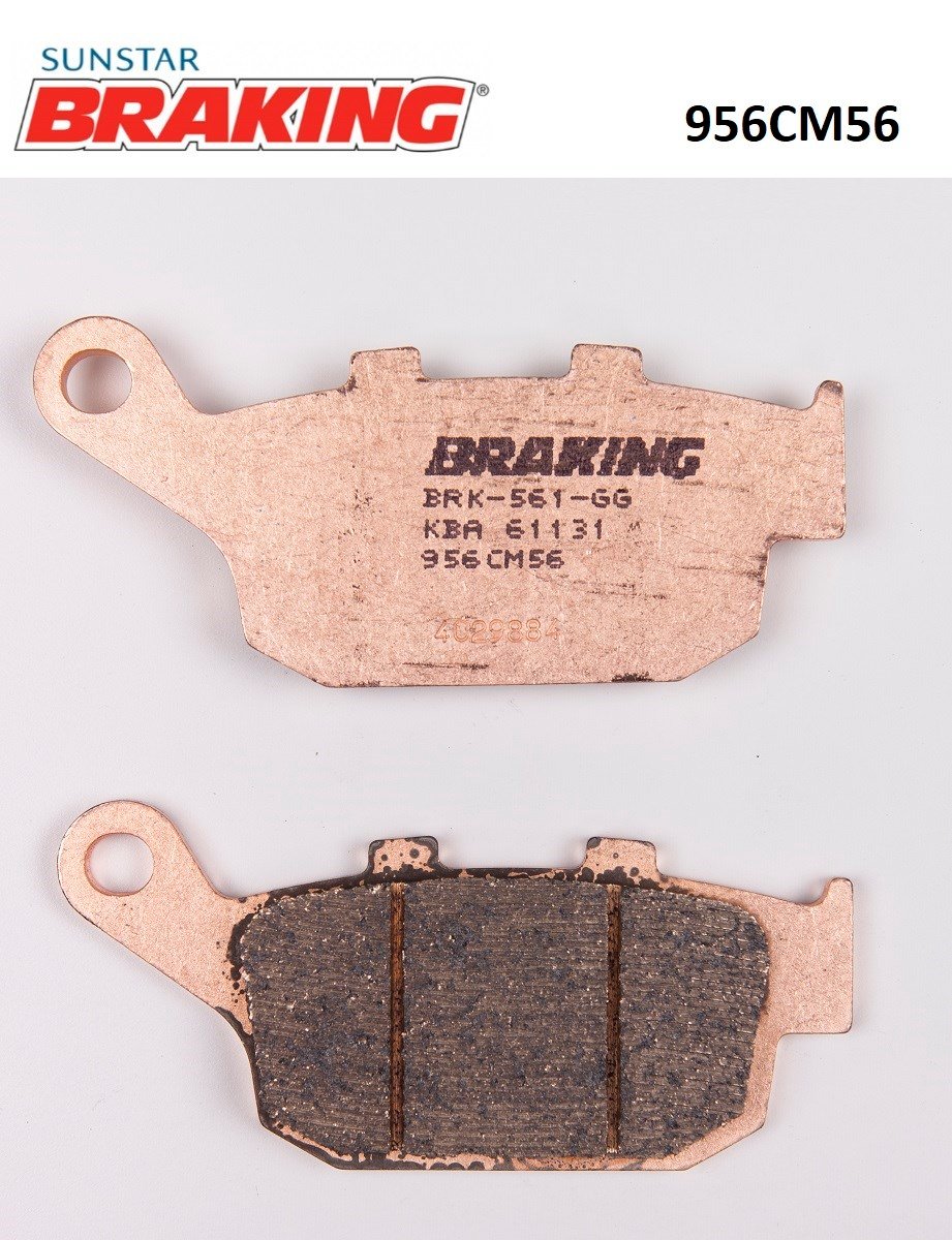 SİNTERLİ ARKA FREN BALATASI / BRAKING / ARKA (KALINLIK 9 MM) / HONDA / CB 500 HORNET / 500cc