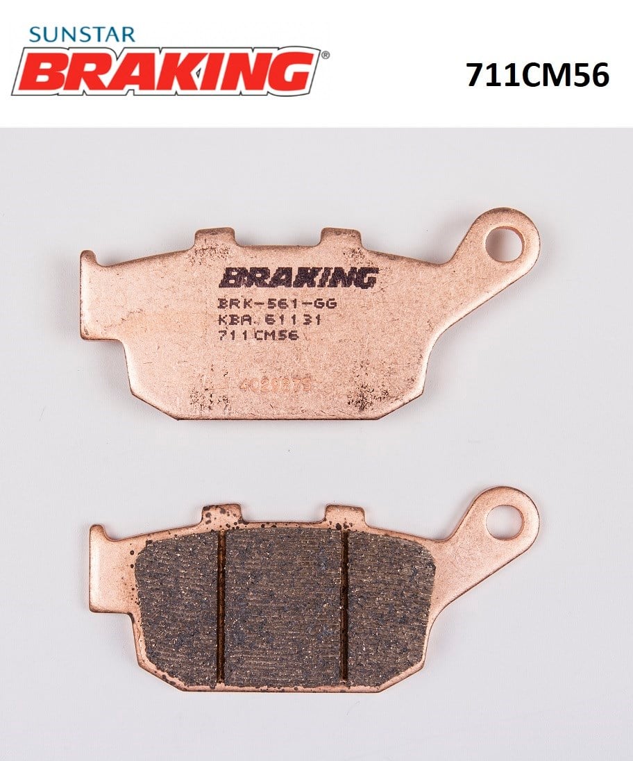 SİNTERLİ ARKA FREN BALATASI / BRAKING / ARKA (KALINLIK 10.7 MM) / HONDA / CB 500 HORNET / 500cc
