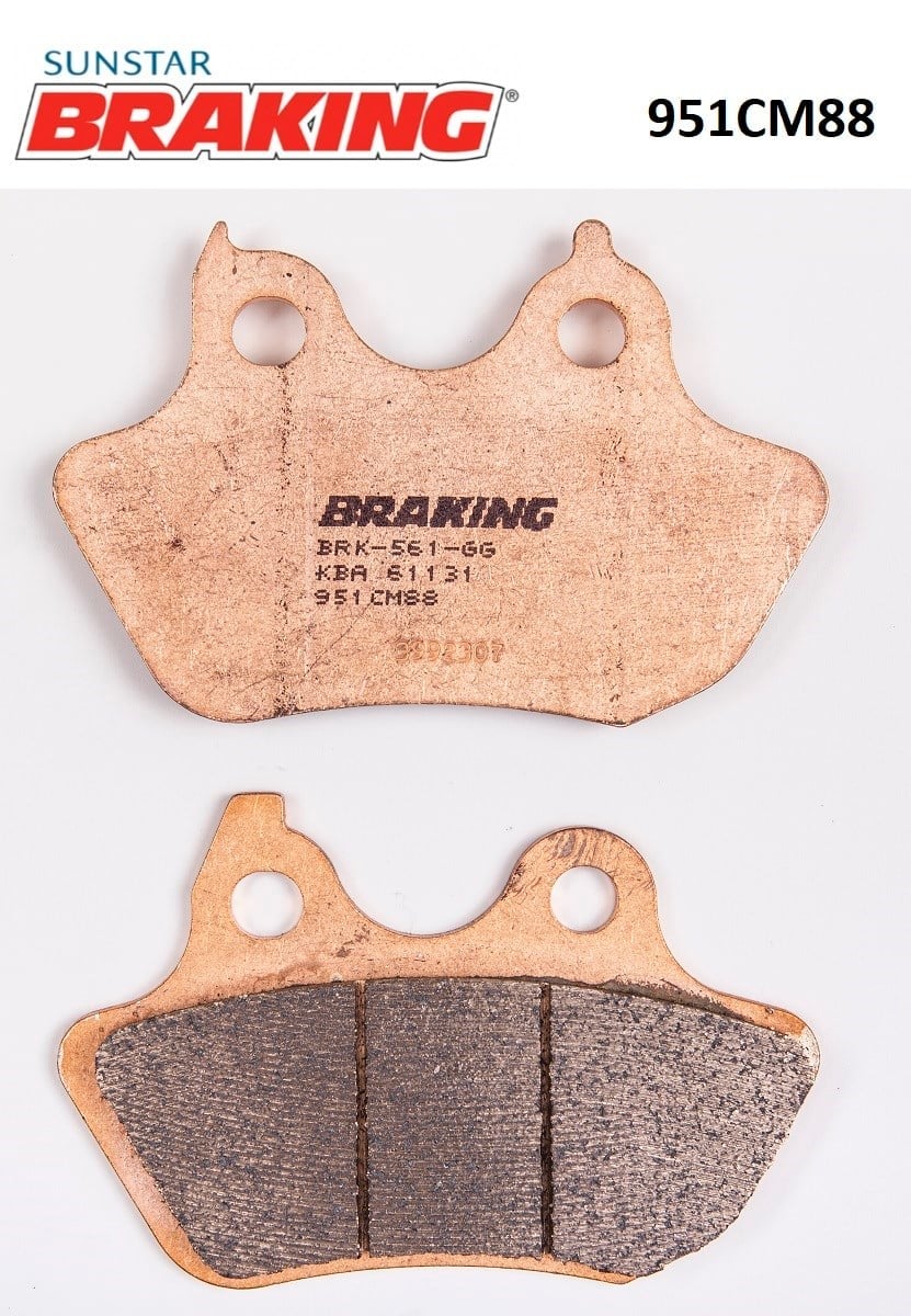 SİNTERLİ ARKA FREN BALATASI / BRAKING / ARKA / HARLEY D. / DYNA CONVERTIBLE (FXDS) / 1450cc