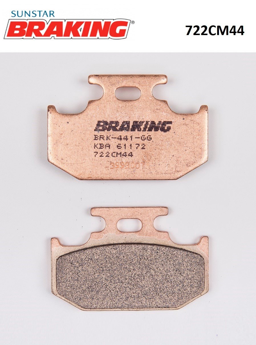 SİNTERLİ ARKA FREN BALATASI / BRAKING / ARKA / KAWASAKI / KDX / 200cc