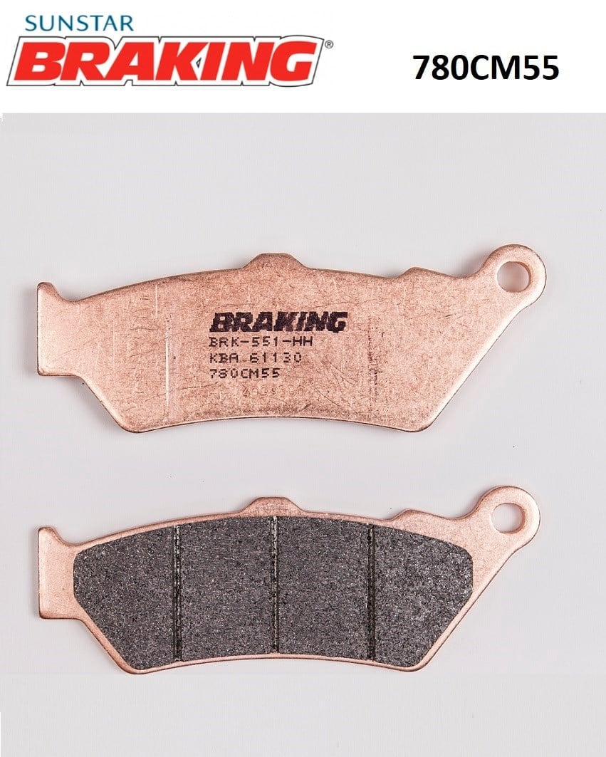 SİNTERLİ FREN BALATASI / BRAKING / ÖN İKİ TAKIM KULLANIR / APRILIA / ETV CAPONORD / 1000cc