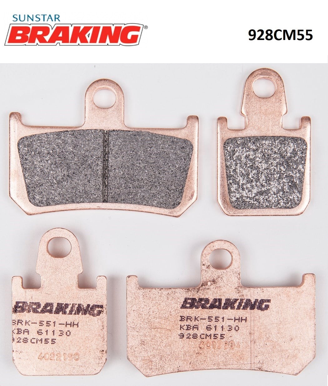 SİNTERLİ ÖN FREN BALATASI / BRAKING / ÖN İKİ TAKIM KULLANIR / YAMAHA / V MAX / 1700cc