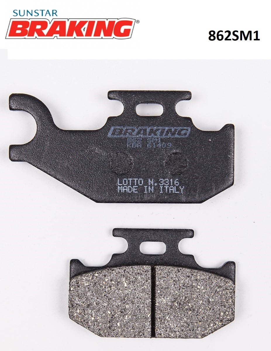 YARI METALİK ARKA FREN BALATASI / BRAKING / ARKA / SUZUKI / UH 200 BURGMAN / 200cc