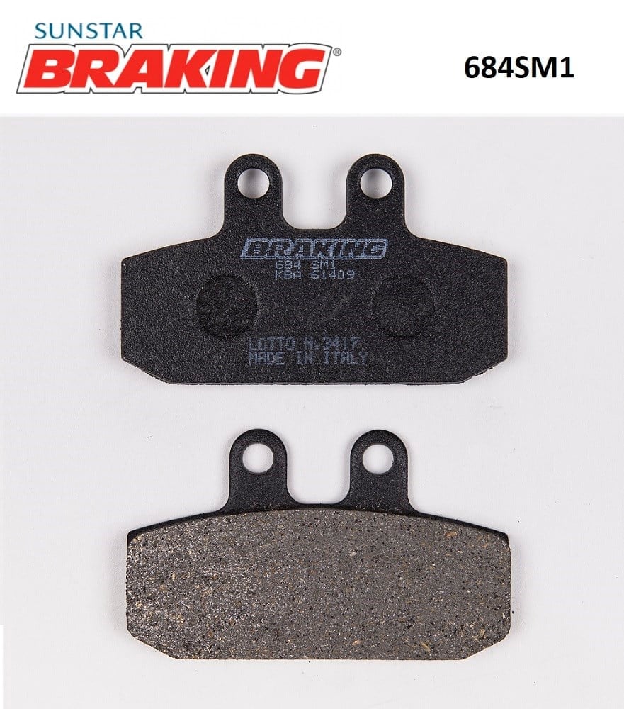 YARI METALİK FREN BALATASI / BRAKING / ÖN İKİ TAKIM KULLANIR / APRILIA / ATLANTIC / 500cc