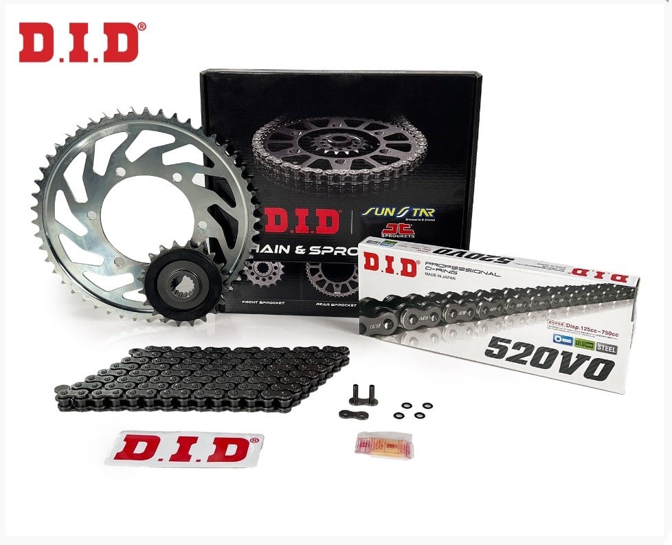 ZİNCİR DİŞLİ SETİ - HONDA CRF 450 R (450 CC) - (2004-2018) / DID ZİNCİRLİ SET / ZİNCİR : DID-520 ORING-116 / DİŞLİ : (13T -48T) / HONDA / CRF 450 R / 450cc