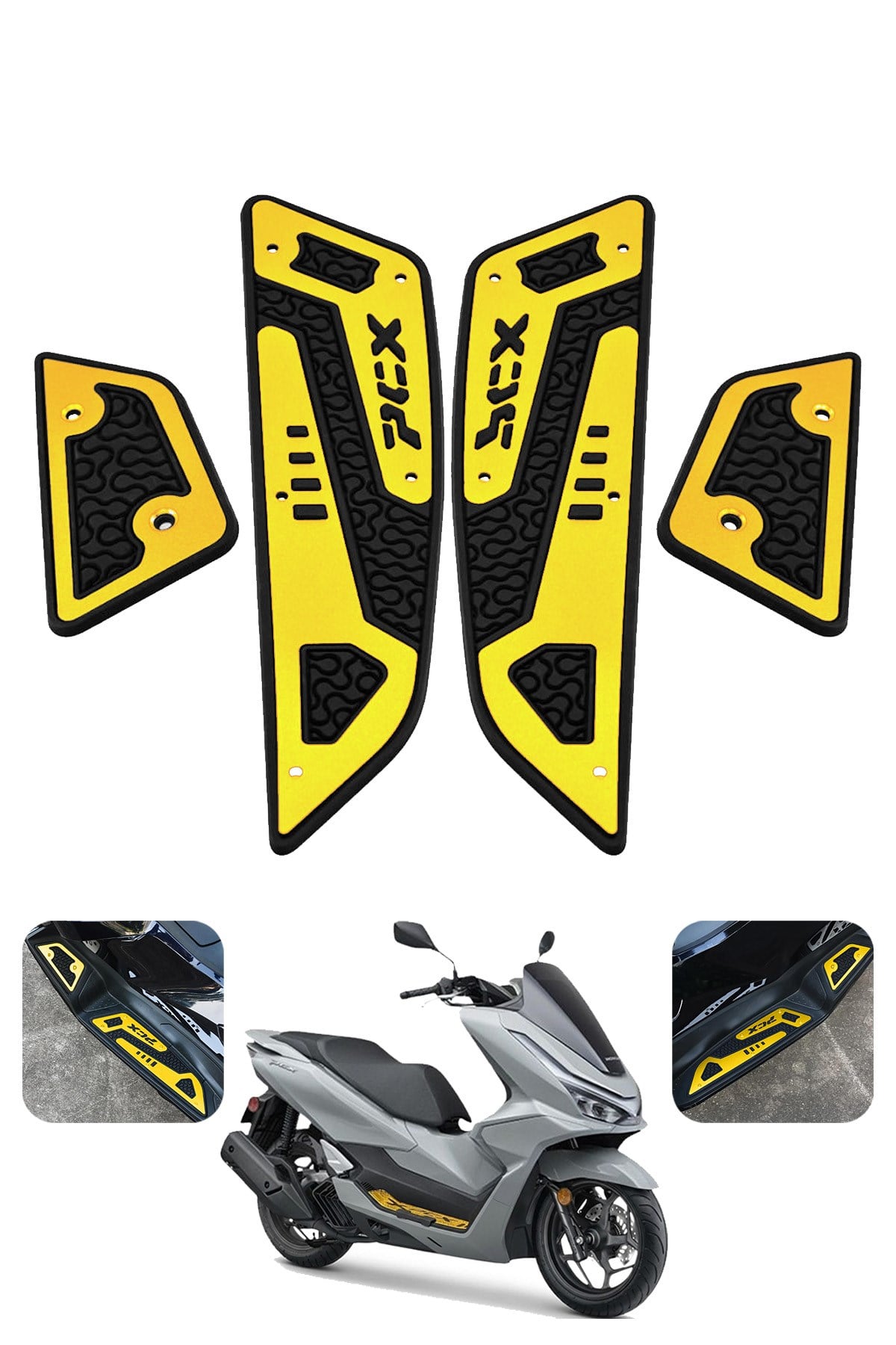 Honda Pcx Uyumlu Basamak Seti 2025 Cnc Gold