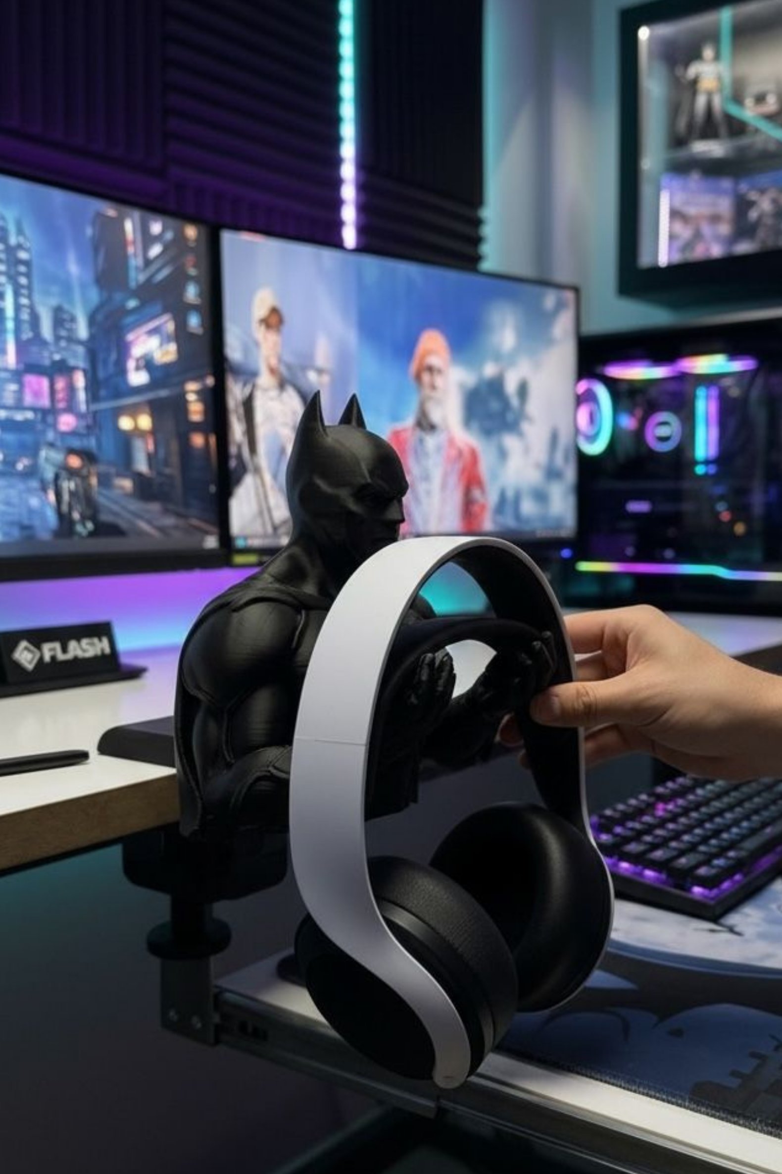 Batman Kulaklık Standı
