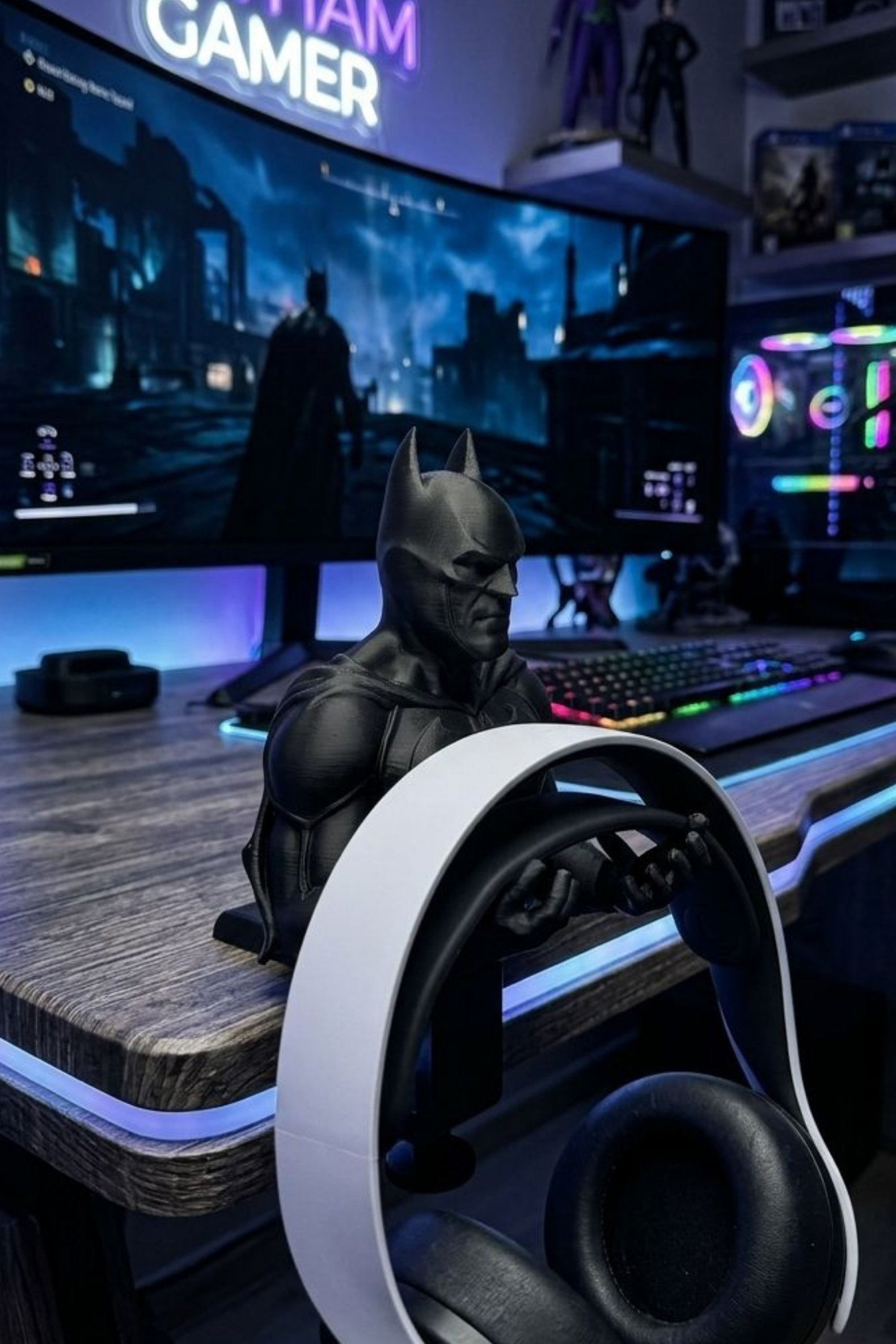 Batman Kulaklık Standı