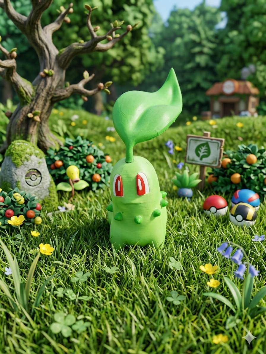 Chikorita 15 Cm