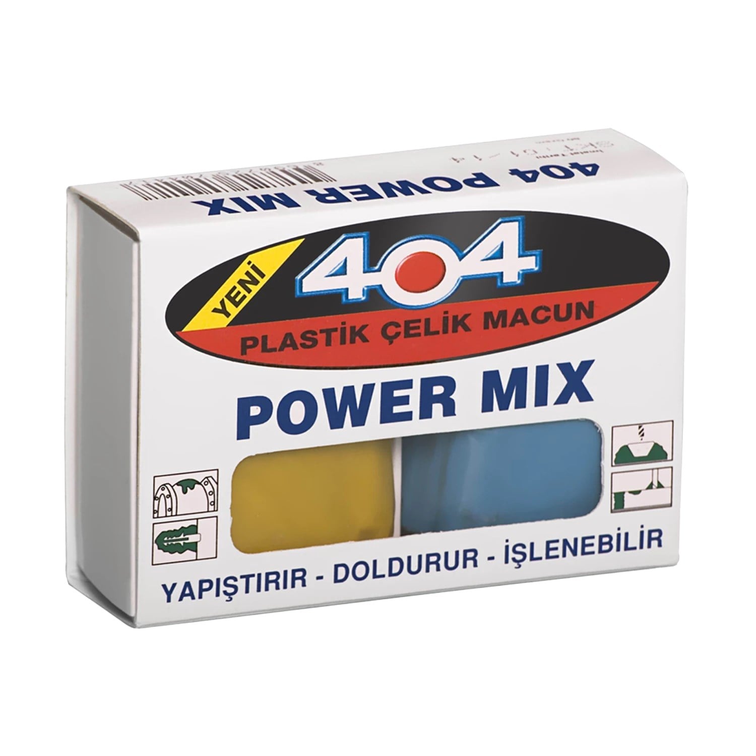 404 EPOKSİ MACUN YAPIŞTIRICI POWERMİX 40GR