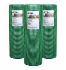 AKTEL PVC KAPLI PUNTALI TEL 12/100 10KG YEŞİL TEL (25MT)