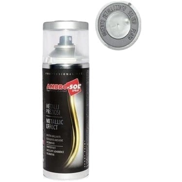 AMBRO-SOL METALİK SPREY BOYA GÜMÜŞ 400ML