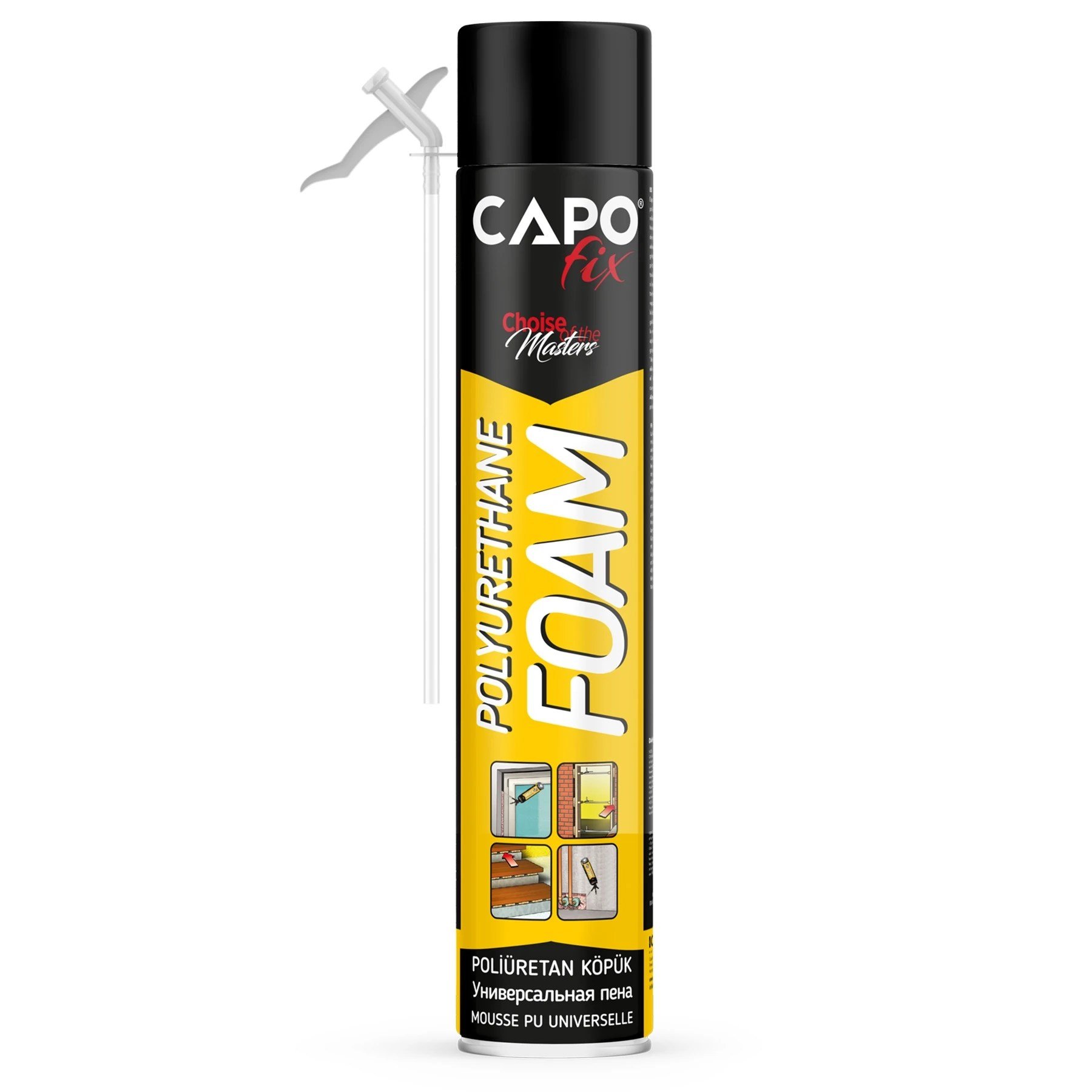 Capofix Poliüretan Köpük 600gr 750ml