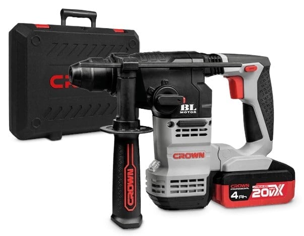 CROWN AKÜLÜ KIRICI-DELİCİ - 4Ah - SDS PLUS CT28001HX-4 BMC
