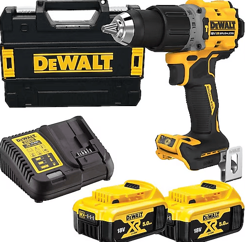 DEWALT DCD805P2T-QW 18V XR Kömürsüz Darbeli Matkap 2x5Ah Batarya