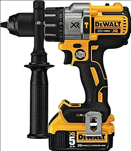 DEWALT DCD996P2-QW 18V 5.0Ah Li-Ion Çift Akülü Kömürsüz Profesyonel Darbeli Matkap