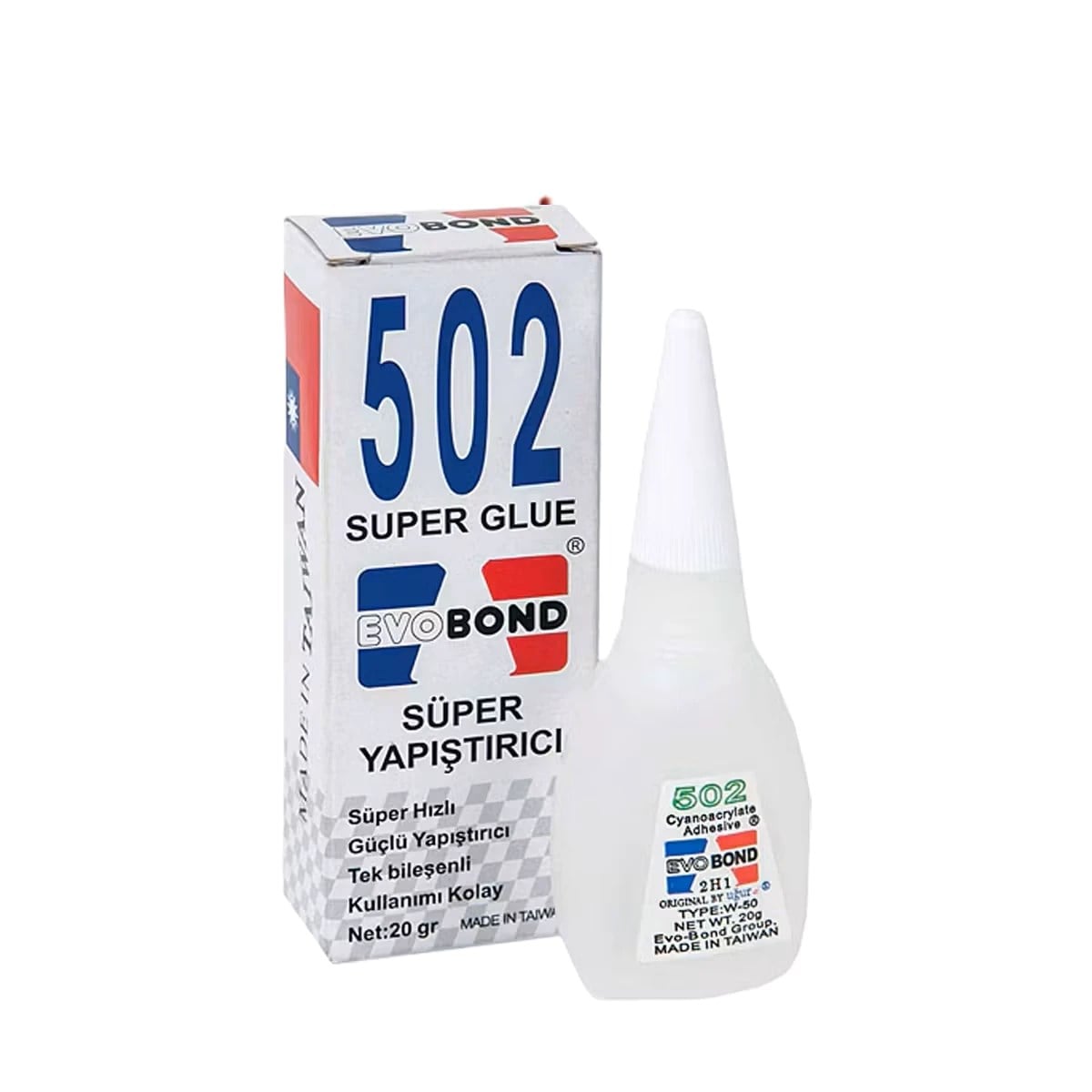 EVOBOND 502 SÜPER YAPIŞTIRICI JAPON YAPIŞTIRICISI