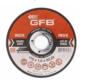 GFB 115x1,0x22,23 İNOX KESİCİ TAŞ 2350