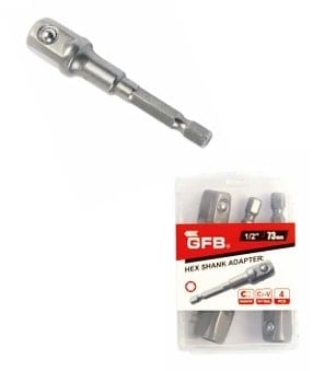 GFB 1/4 x 65 HEX LOKMA ADAPTÖRÜ 2566
