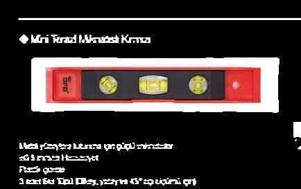 GFB 23cm MİNİ SU TERAZİSİ MIKNATISLI 5535