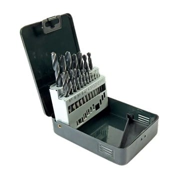 GFB 25 PARÇA MATKAP UCU SETİ 1mm - 13mm (SİYAH - BEYAZ) 1561