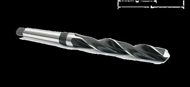 GFB 45.0mm HSS MORSLU KONİK MATKAP UCU DIN 345 1955