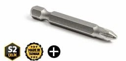 GFB PH 2 x 100mm KARE YILDIZ BİTS UÇ 5208