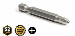 GFB PH 2 x 50mm KARE YILDIZ BİTS UÇ 5206