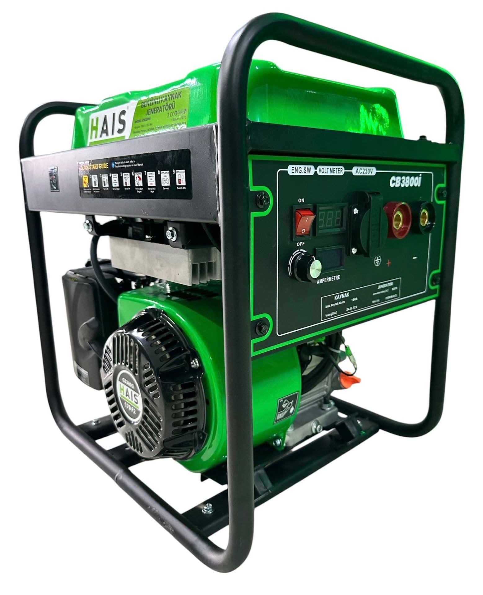 HAIS JENERATÖR BENZİNLİ KAYNAK 2KW CB3800İ