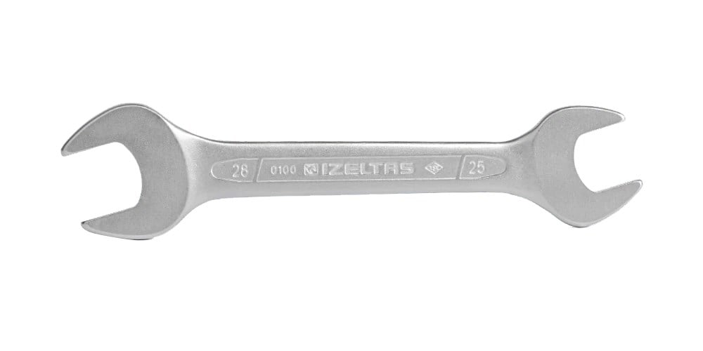 İZELTAŞ 25-28 İKİ AĞIZ ANAHTAR KISA 0100 01 2528