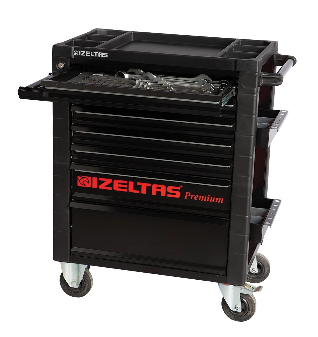 İZELTAŞ 250 PARÇA 7 ÇEKMECELİ PREMIUM TAKIM DOLABI 8245 00 7096