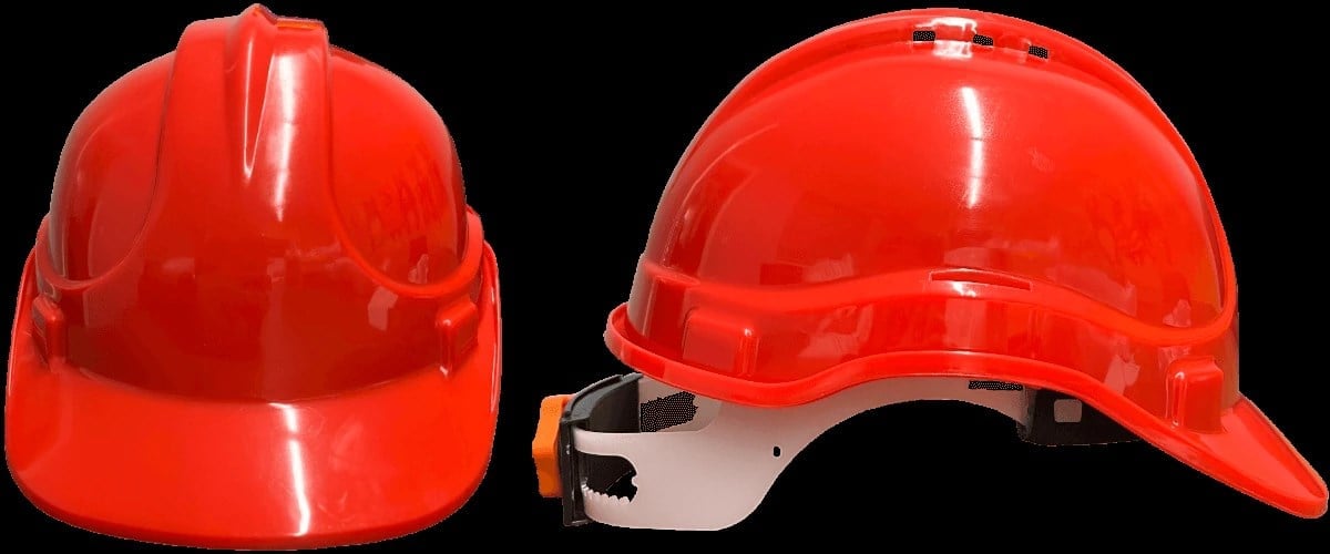 KARAM KB660 Baret Vidalı (Ayarlı) Kulaklık Takılabilir Kırmızı