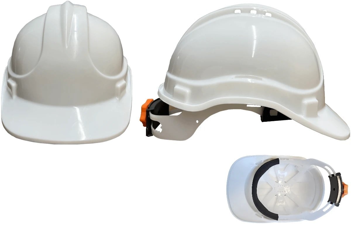 KARAM KB660 Baret Vidalı (Ayarlı) Kulaklık Takılabilir Beyaz
