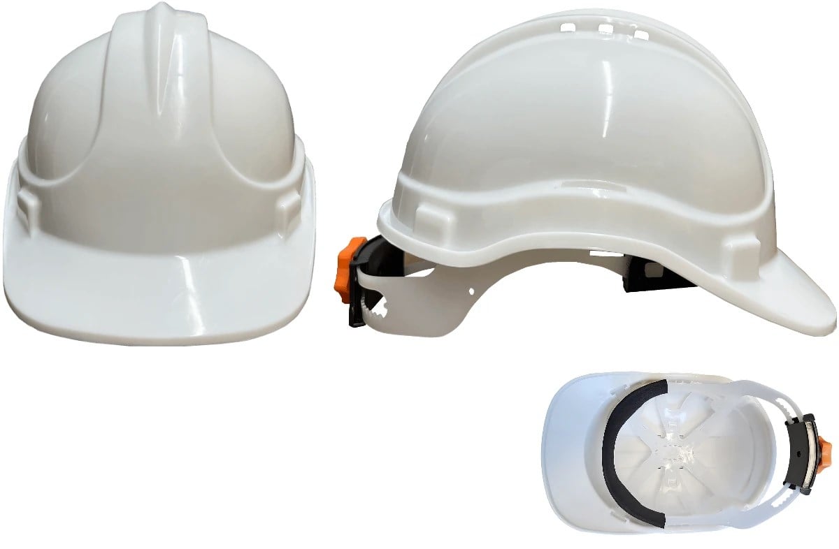 KARAM KB660 Baret Vidalı (Ayarlı) Kulaklık Takılabilir Beyaz