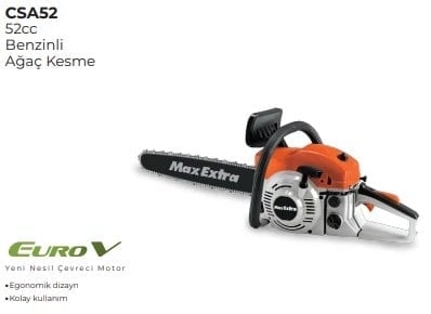 MAX EXTRA BENZİNLİ AĞAÇ KESME 52CC CSA52