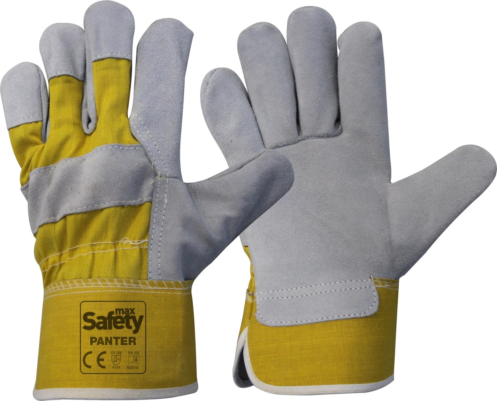 MAXSAFETY DERİ KAYNAKÇI ELDİVENİ