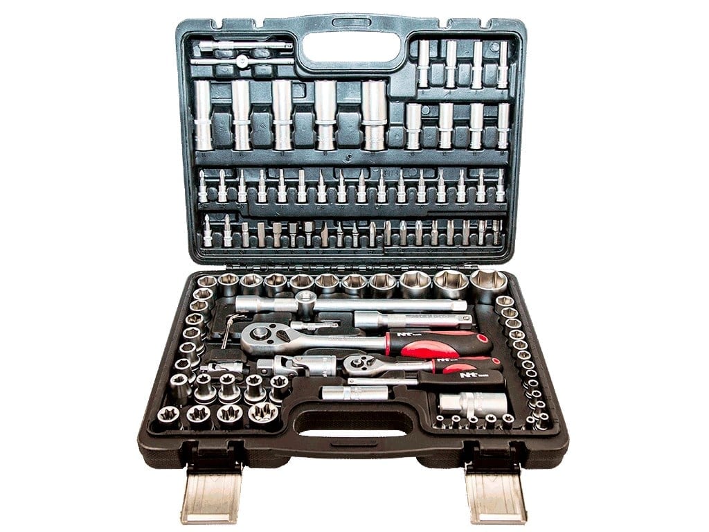 NT TOOLS 108 PARÇA BİTS VE LOKMA SETİ 1/4'' ve 1/2'' 6pt CR-V NCSET1412
