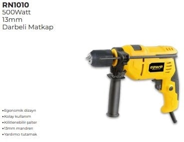 ROWN DARBELİ MATKAP 13MM 500W RN1010