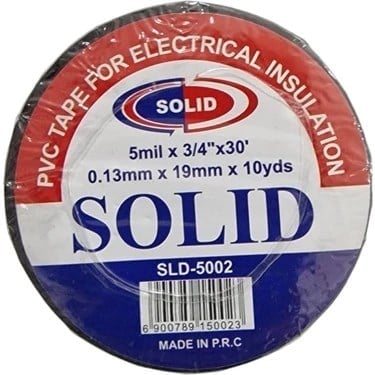 SOLİD İZOLABANT (ELEKTRİK BANDI) 19MM x 10 YARDS